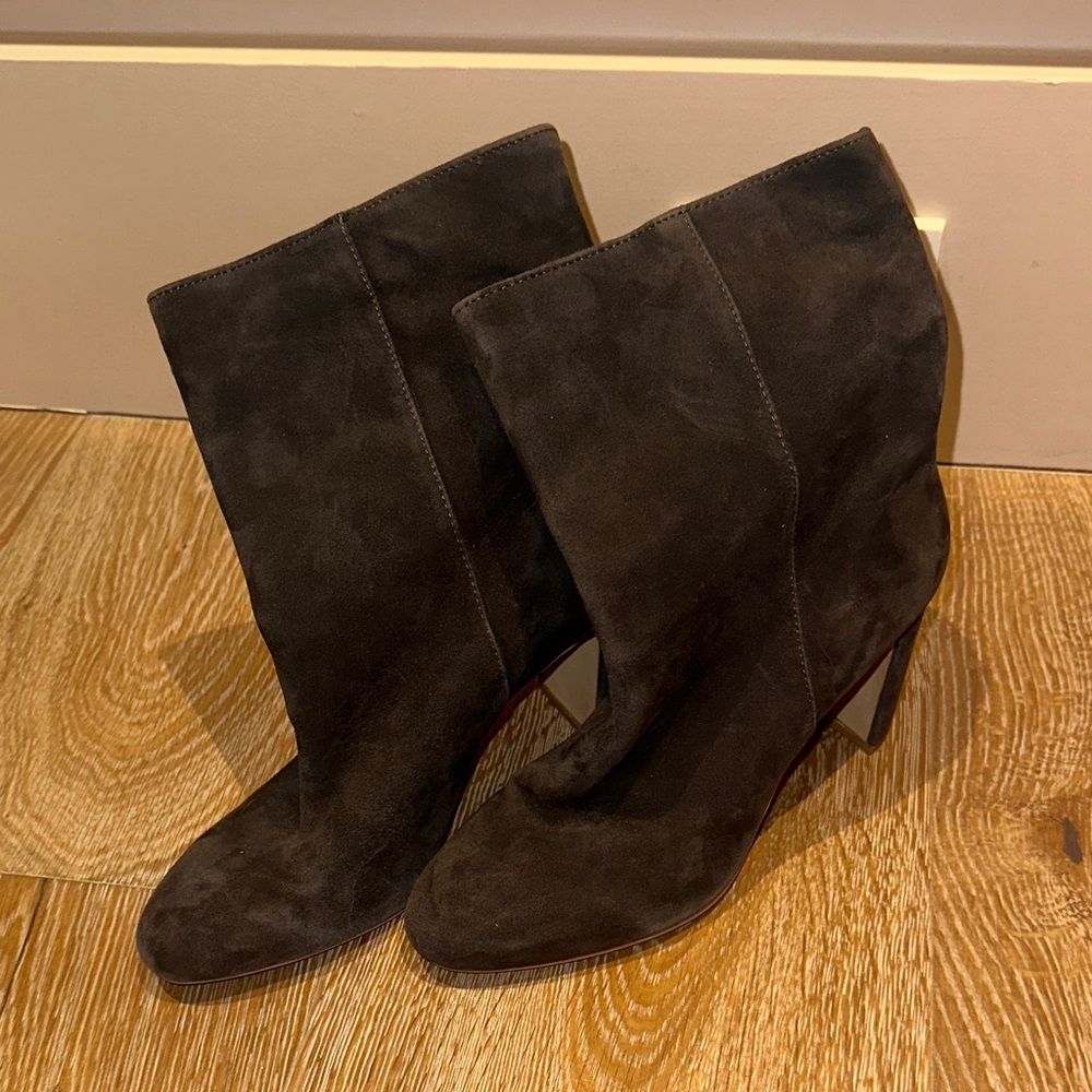 Suede Booties - image 1